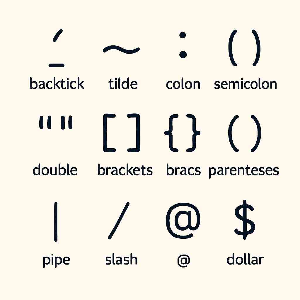 Programming Symbols: What Are They Called? (Complete Guide for Beginners)